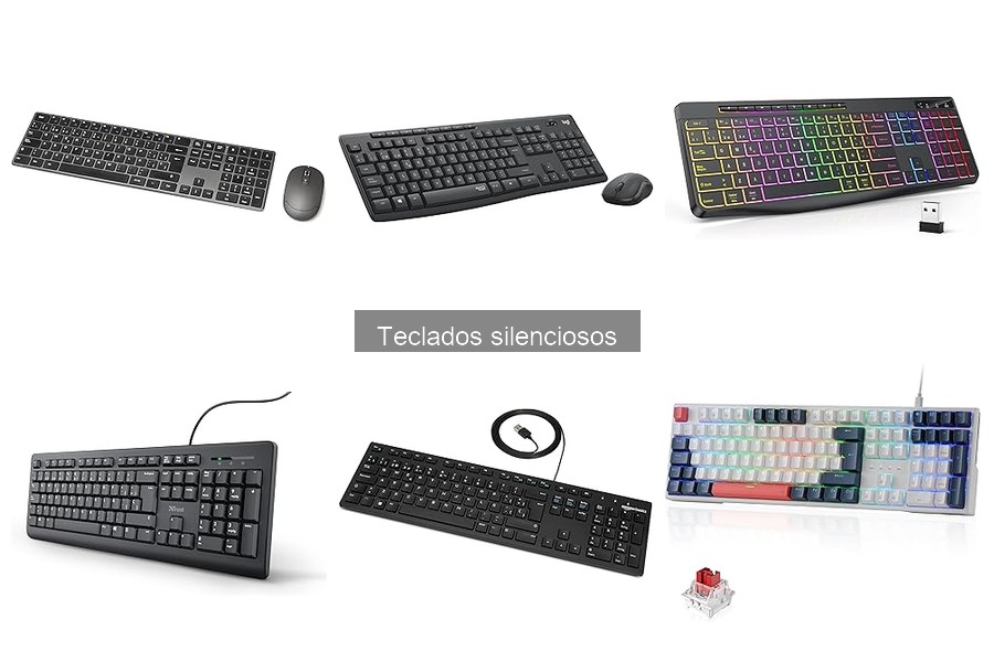 Opiniones sobre teclados silenciosos populares para teletrabajo