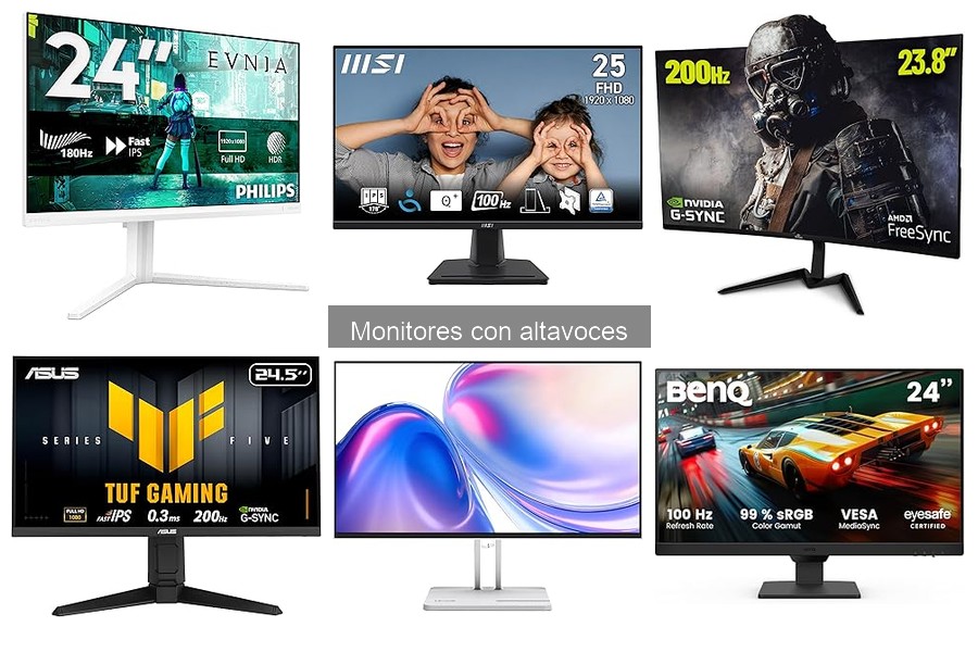Optimiza el audio en monitores con altavoces fácilmente