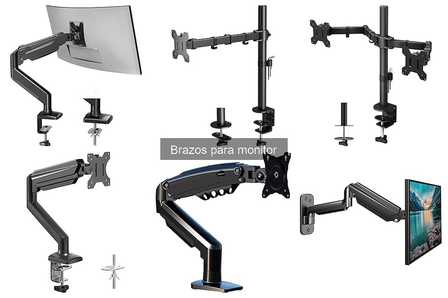 Precios de brazos para monitor y dónde comprarlos