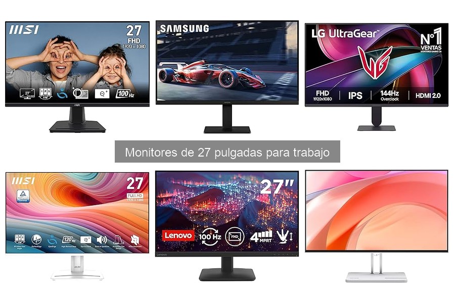 Precios de monitores de 27 pulgadas: guía y comparativa