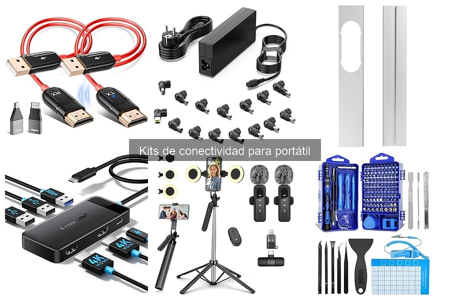 Precios promedio de kits de conectividad para portátil