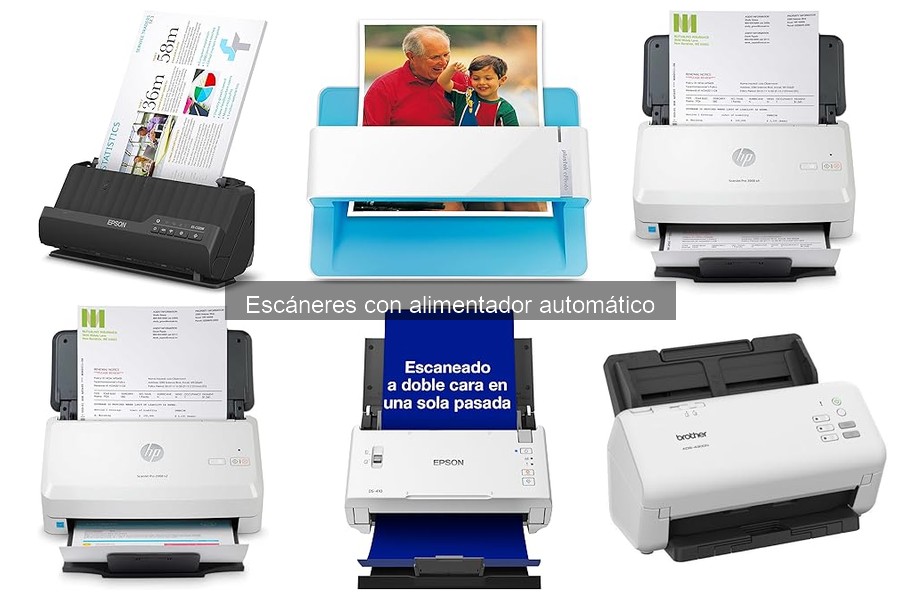 Precios y dónde comprar escáneres con alimentador automático