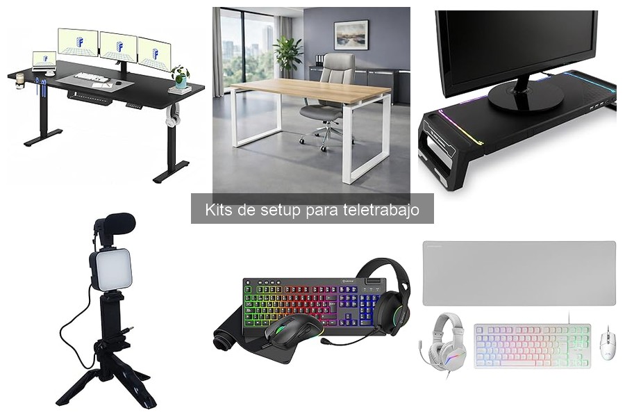 Precios y Dónde Comprar Kits de Setup para Teletrabajo