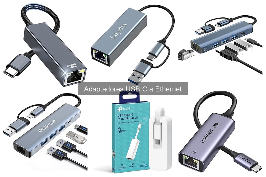 Preguntas frecuentes sobre adaptadores USB C a Ethernet