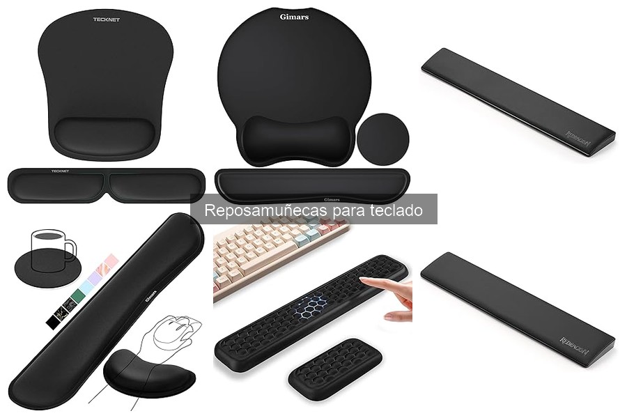 ¿Previenen lesiones los reposamuñecas para teclado?