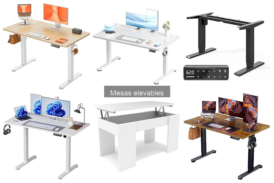 Principales marcas de mesas elevables para oficina