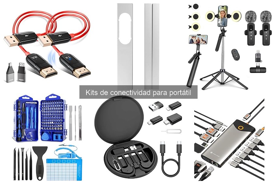 Problemas comunes al usar kits de conectividad para portátil