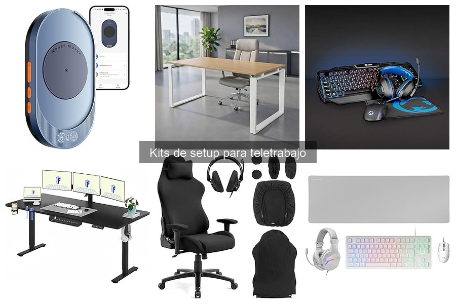 Problemas comunes al usar kits de setup para teletrabajo