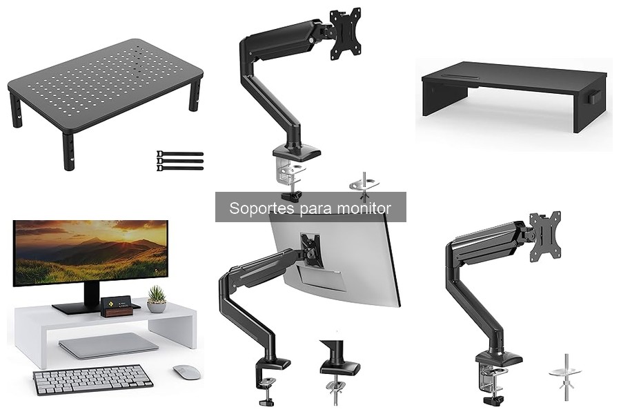 Problemas comunes al usar soportes para monitor y soluciones
