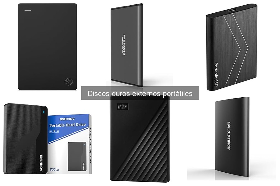 Problemas comunes con discos duros externos portátiles