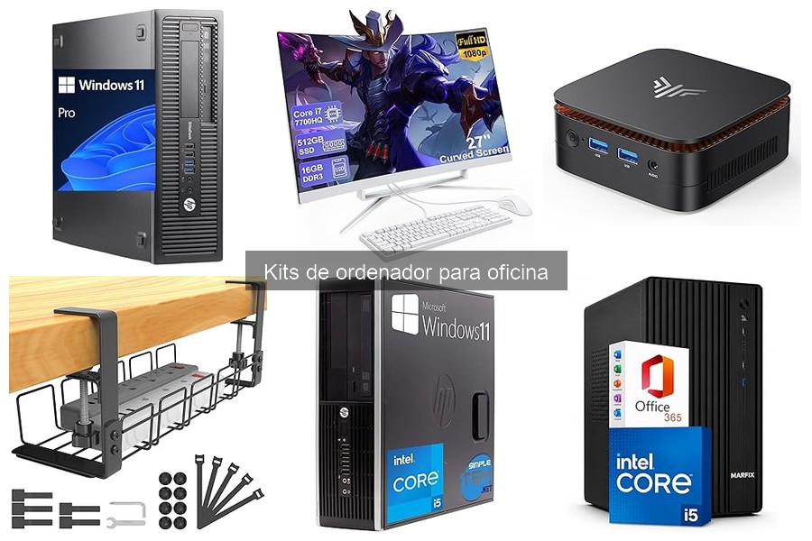 Problemas comunes con kits de ordenador para oficina y soluciones