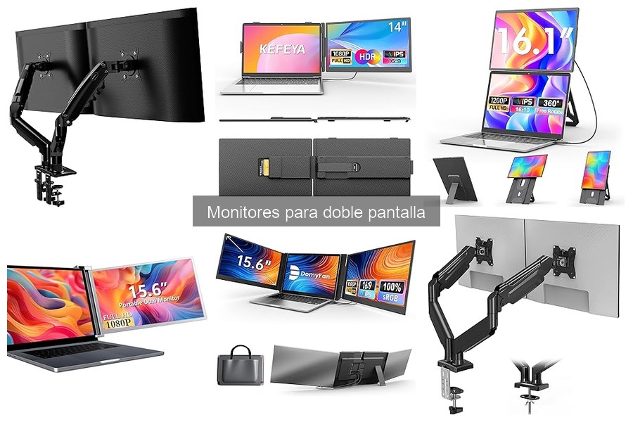 Problemas comunes con monitores de doble pantalla y soluciones