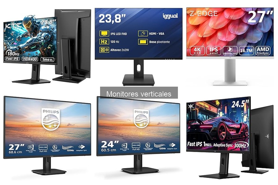 Problemas comunes en monitores verticales y soluciones efectivas