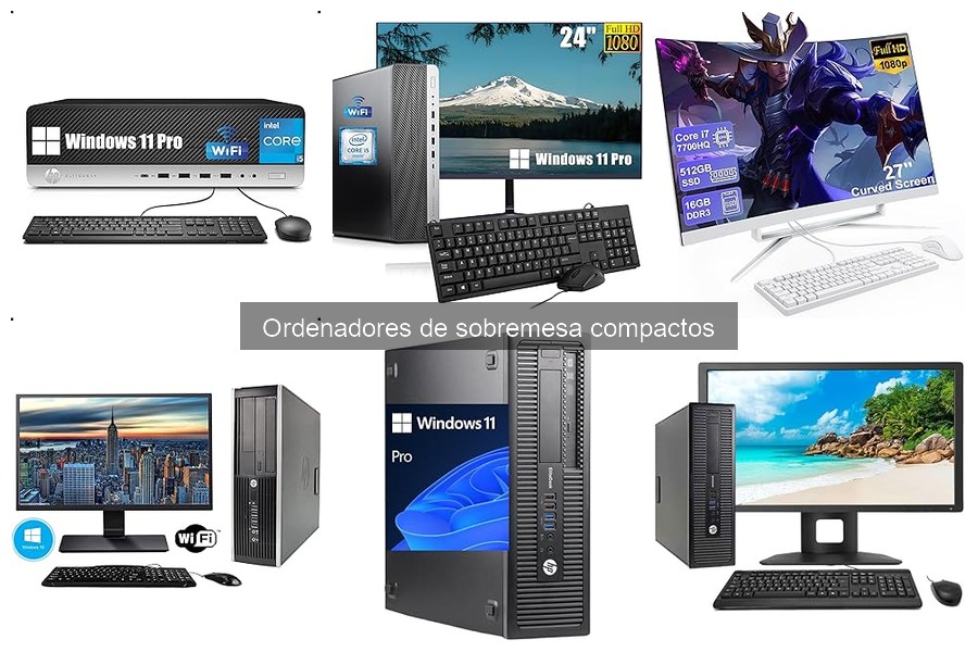 Problemas comunes en ordenadores de sobremesa compactos