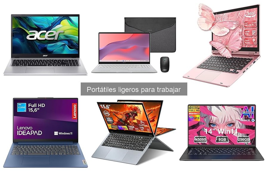 Problemas comunes en portátiles ligeros y sus soluciones