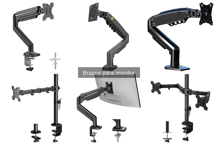 ¿Qué es un brazo para monitor? Ventajas y características