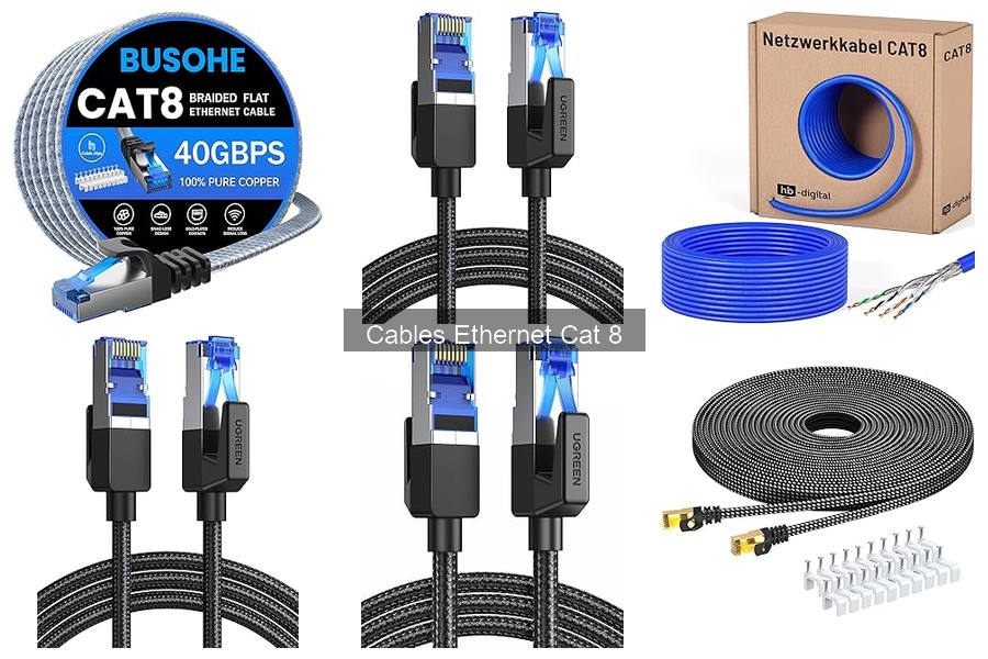 ¿Qué es un cable Ethernet Cat 8 y sus características?