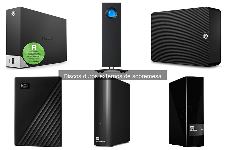 ¿Qué es un disco duro externo de sobremesa? Guía completa