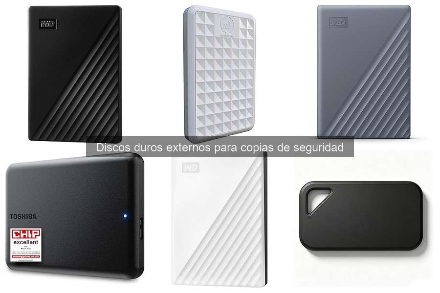 ¿Qué es un disco duro externo para copias de seguridad?