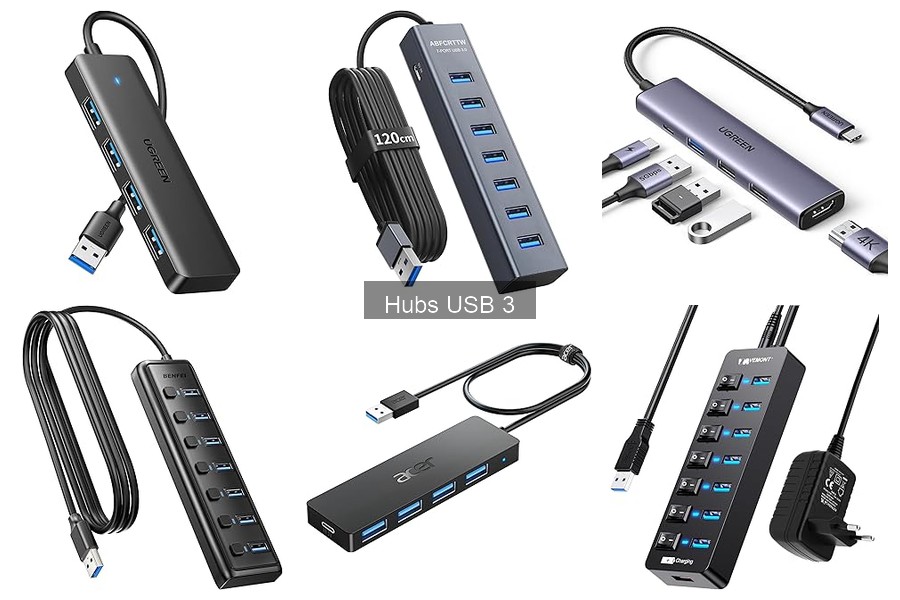¿Qué es un hub USB 3 y cómo funciona?