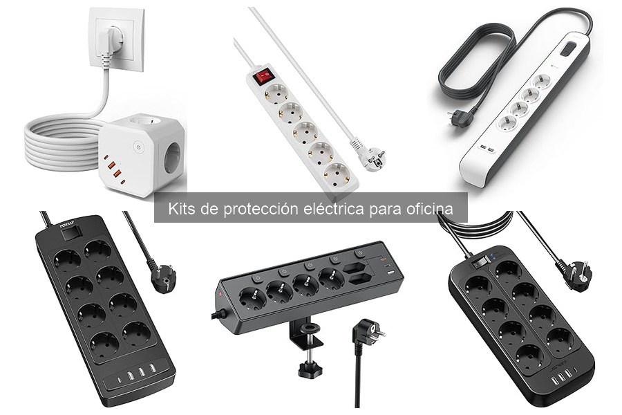 ¿Qué es un kit de protección eléctrica para oficina?