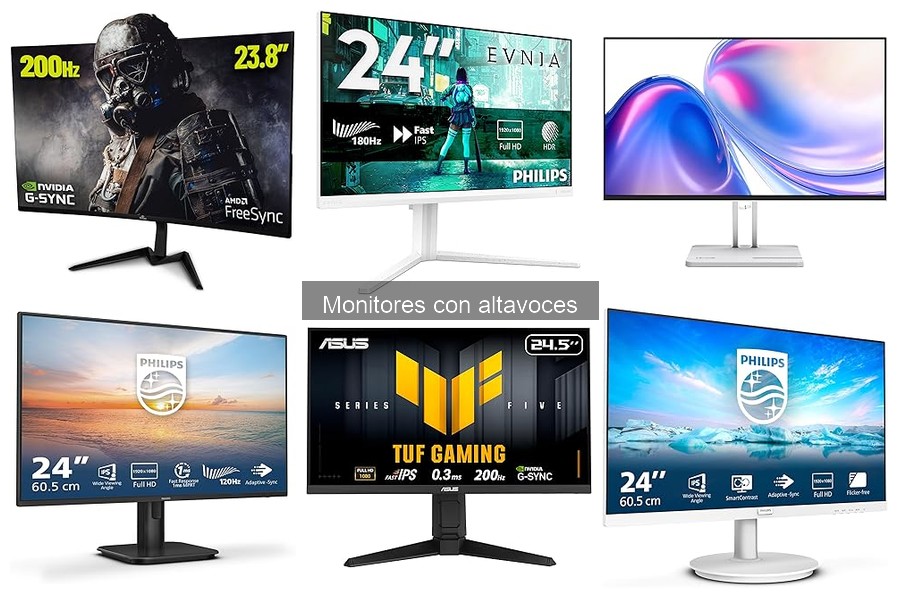 ¿Qué es un monitor con altavoces? Características y ventajas