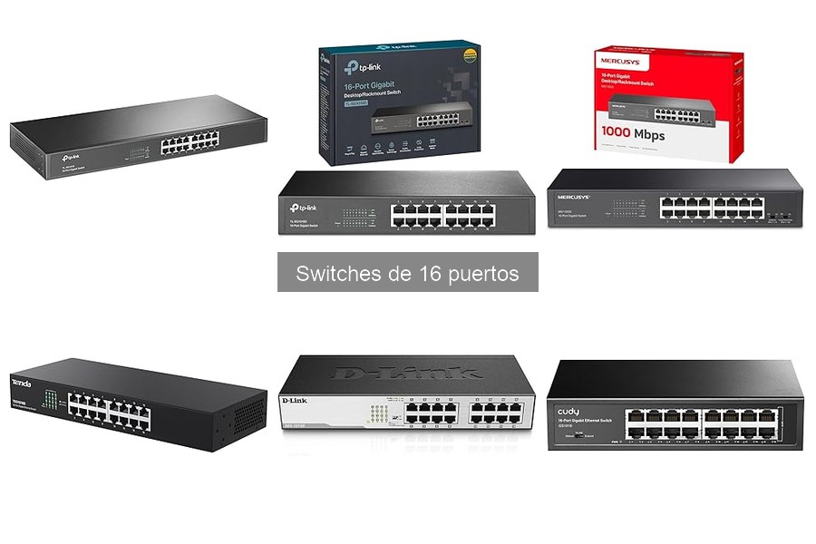 ** ¿Qué es un switch de 16 puertos? Guía completa