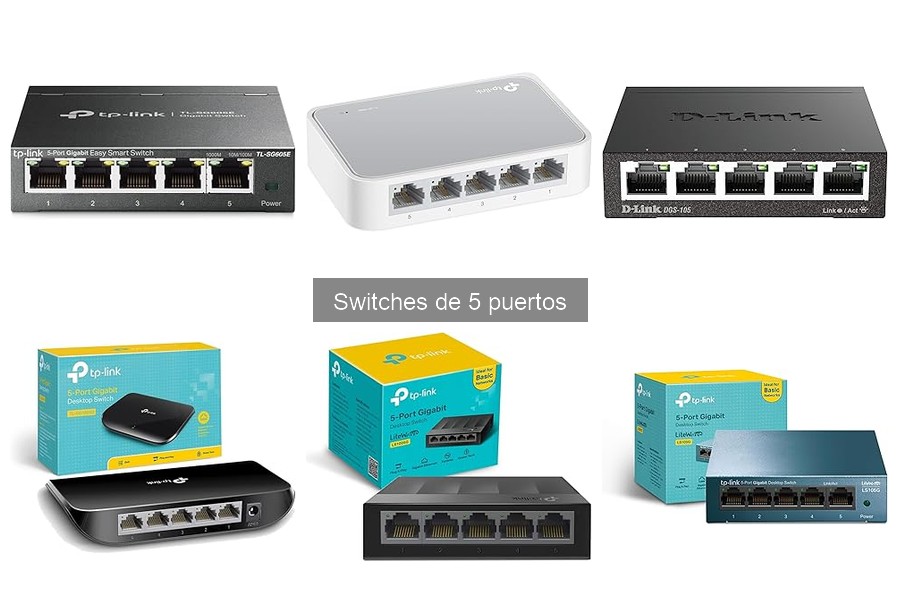 ¿Qué es un switch de 5 puertos? Guía sencilla