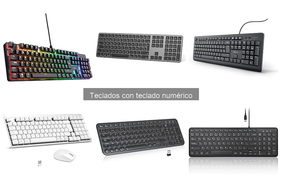 ¿Qué es un teclado con teclado numérico? Descubre sus ventajas