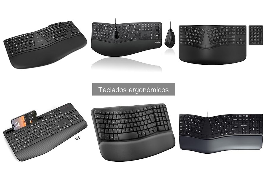 ¿Qué es un teclado ergonómico? Beneficios y características