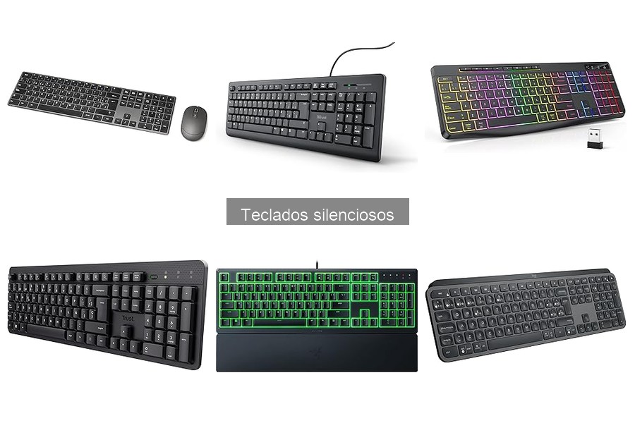 ¿Qué es un teclado silencioso? Características y ventajas
