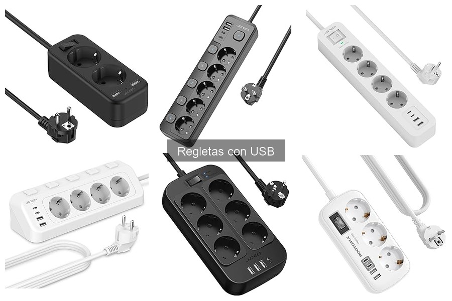 ¿Qué es una regleta con USB? Ventajas y funciones clave