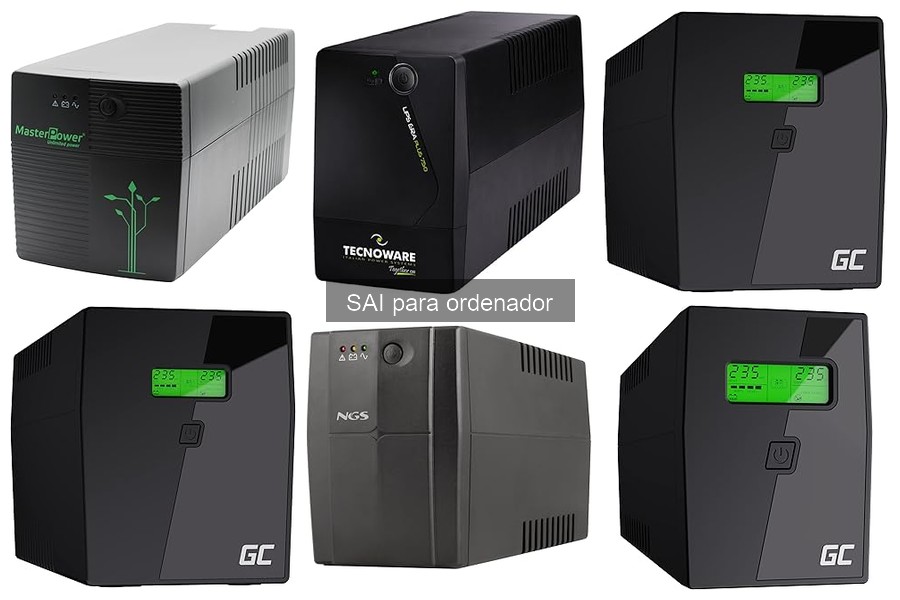 ¿Qué hacer si el SAI Tecnoware, Green Cell o Master Power no enciende?