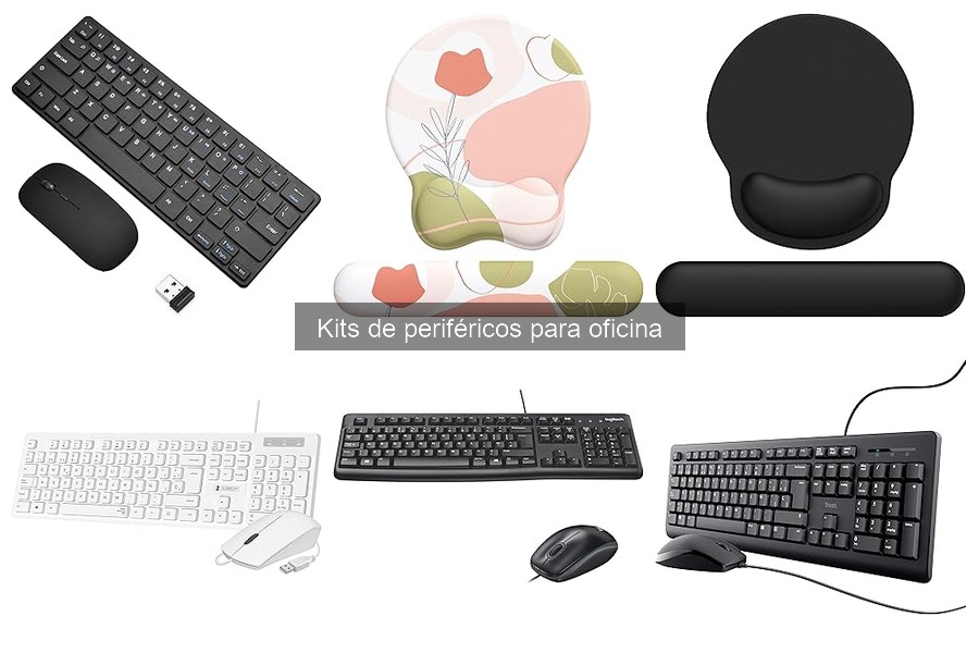 ¿Qué incluye un kit de periféricos básico para oficina?