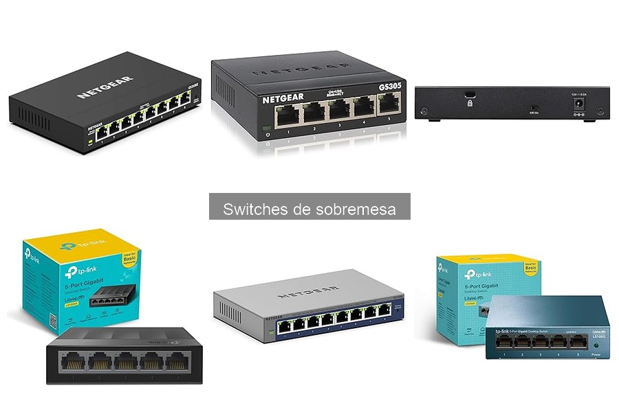 ¿Qué puertos elegir para un switch de sobremesa?