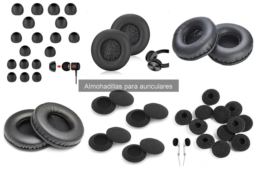 ¿Qué son las almohadillas para auriculares? Definición y materiales