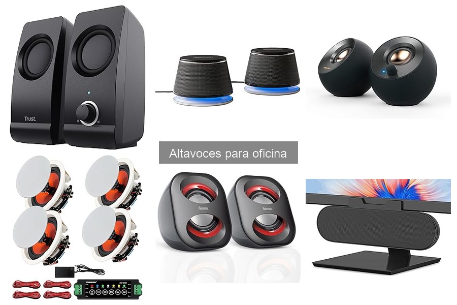 ¿Qué son los altavoces para oficina? Características y Tipos
