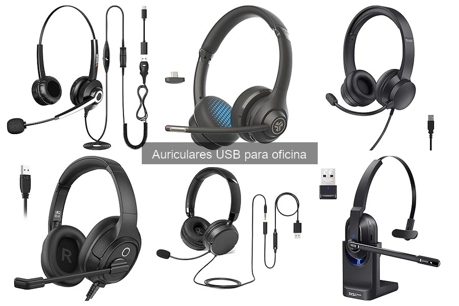 ¿Qué son los auriculares USB para oficina? Descúbrelos aquí