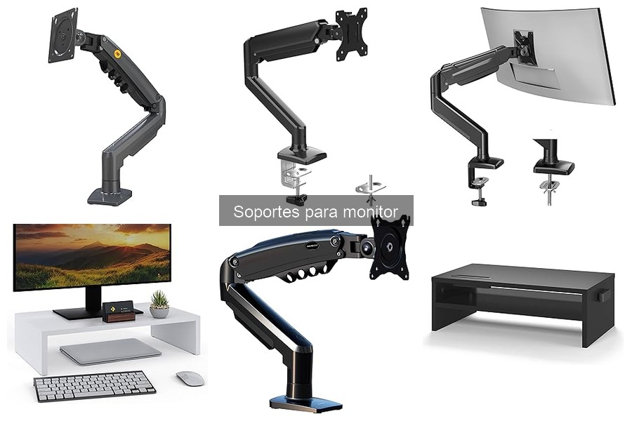 ¿Qué son los soportes para monitor? Funciones y beneficios