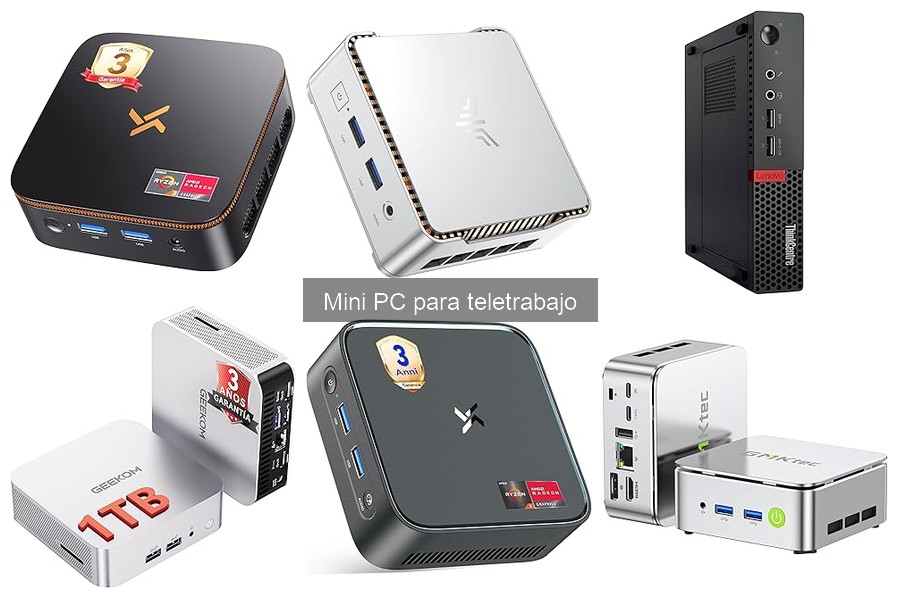 Requisitos de hardware para mini PC en teletrabajo