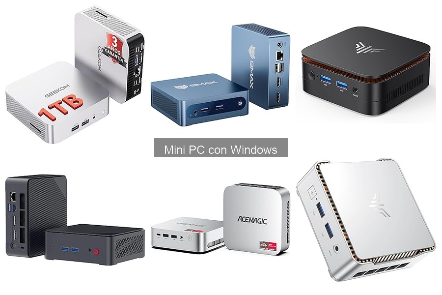 Requisitos esenciales para aplicaciones en mini PC con Windows