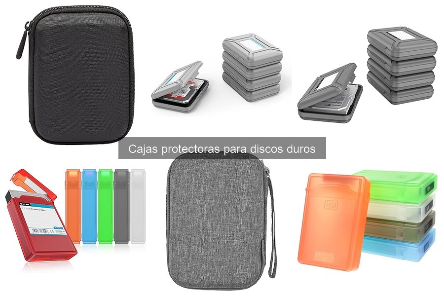 Soluciona Problemas Comunes con Cajas Protectores de Discos Duros