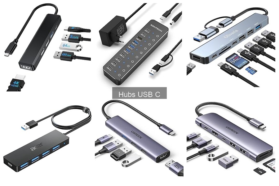 ** Soluciona problemas comunes con hubs USB C fácilmente