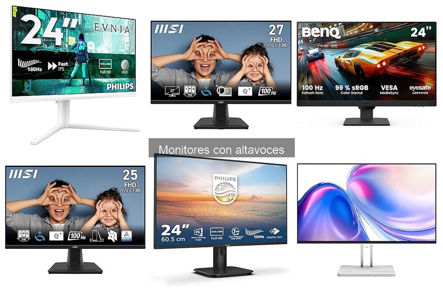 Soluciones a problemas comunes de monitores con altavoces