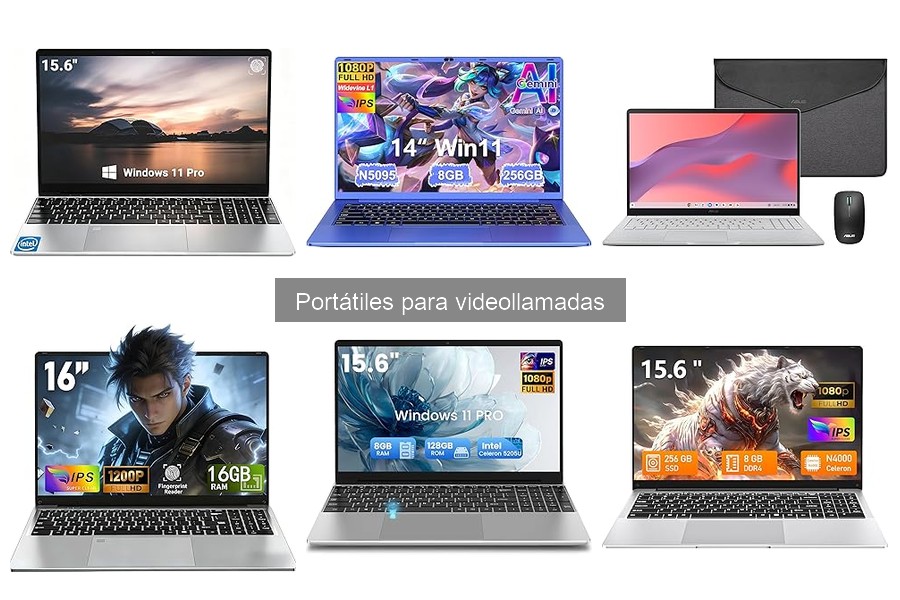 Soluciones a problemas comunes en videollamadas de portátiles