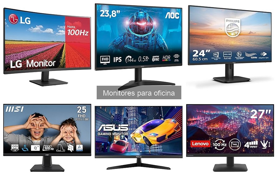 ¿Son necesarios los monitores ajustables en altura para la oficina?