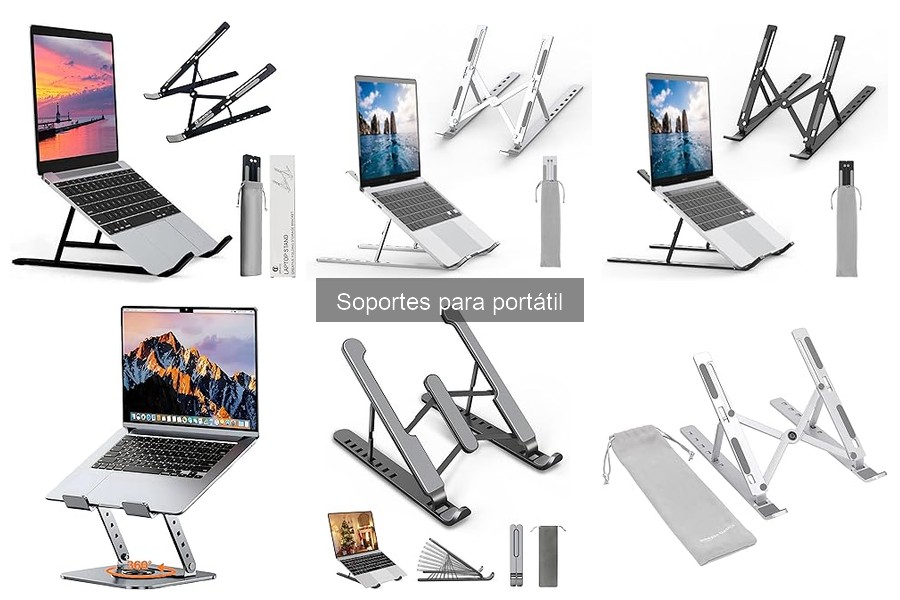 Soportes para portátil más vendidos en Amazon (2023)