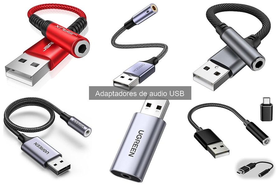 ** Tipos de adaptadores de audio USB: guía completa