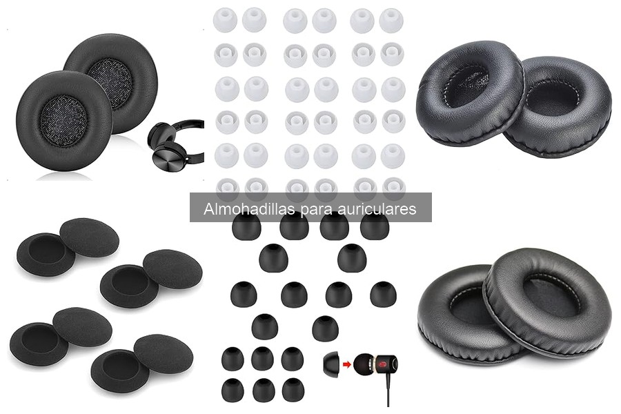 Tipos de almohadillas para auriculares: ¿cuál elegir?