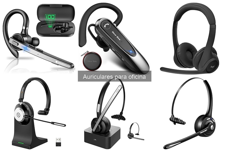 Tipos de auriculares para oficina: guía completa 2023